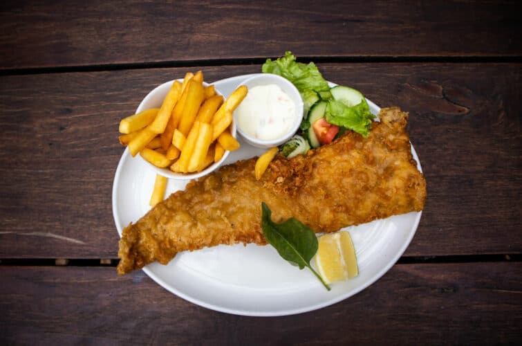 Fish And Chips - Foresters Arms