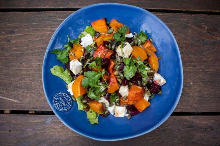 Roasted Baby Beetroot and Butternut Salad