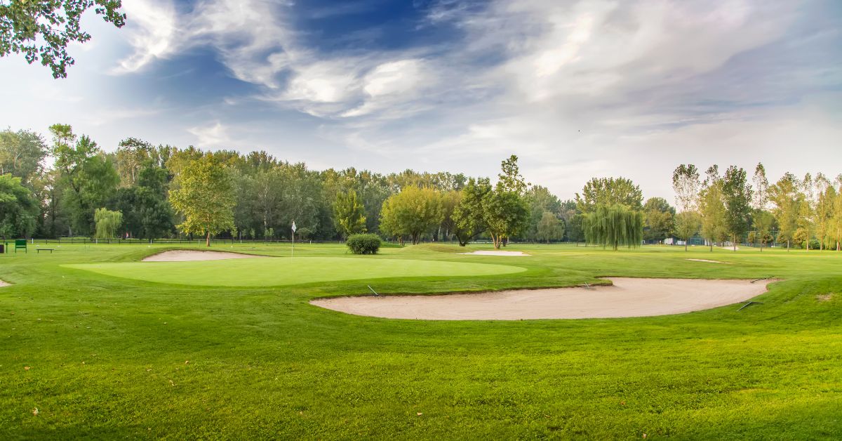A golf course