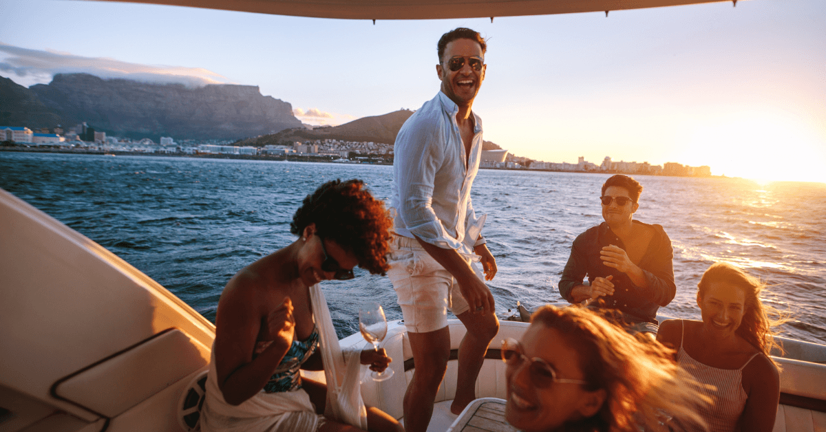 Bachelor Party Ideas: Hiring a yacht