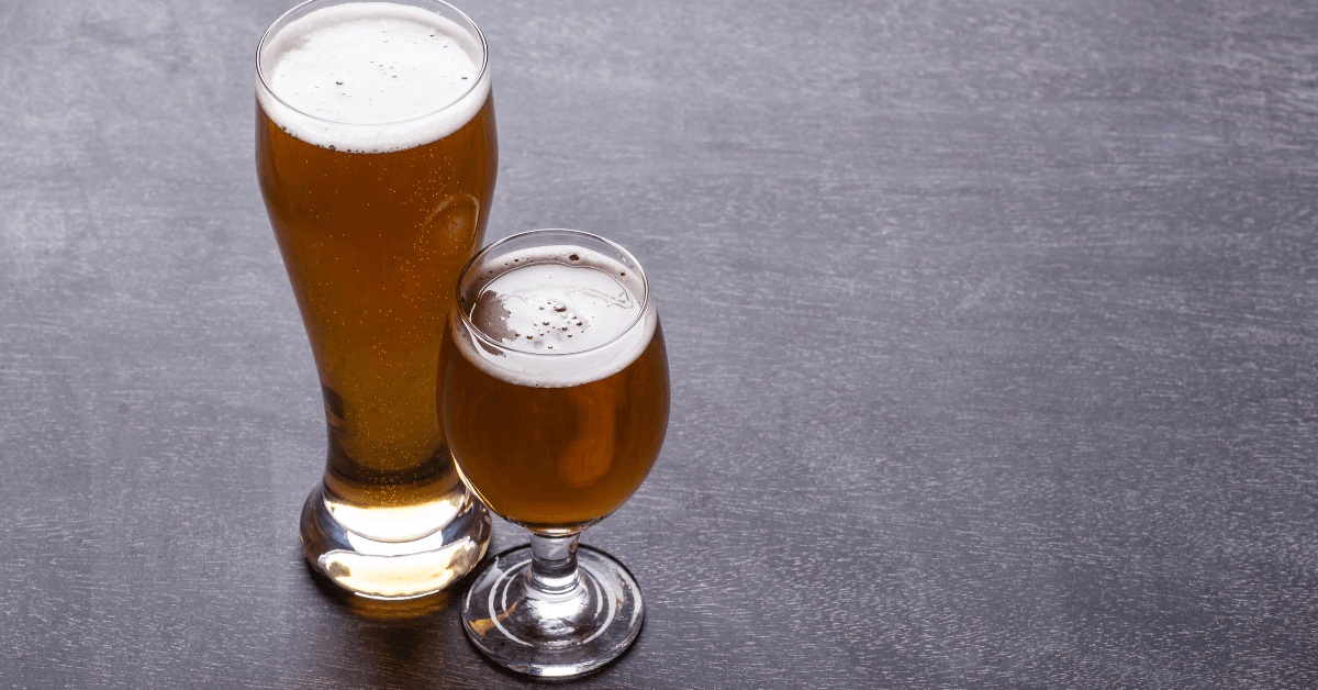 Stella Atrois iconic lager glass 