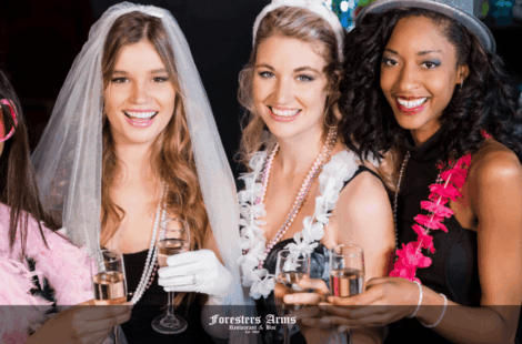 Bachelorette party ideas Feature Image- Woman dressed up and ready for there night out