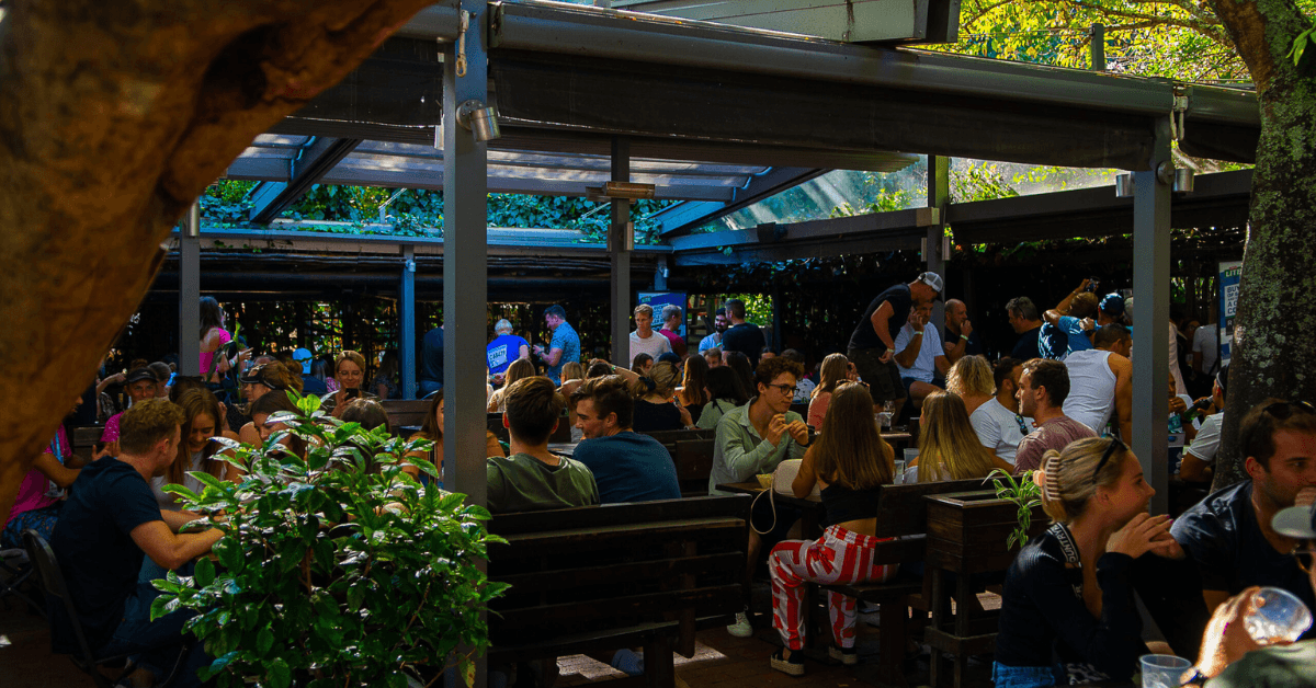 Forester Arms beer garden