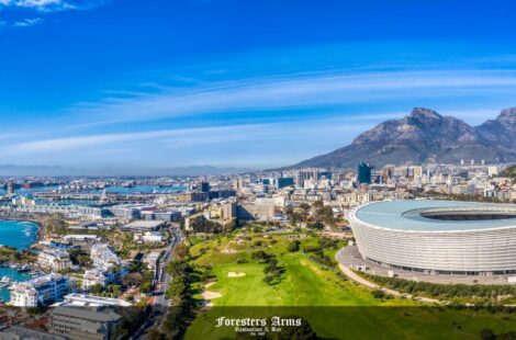 Cape Town Must Do Feature Image- Aerial view of Cape Town