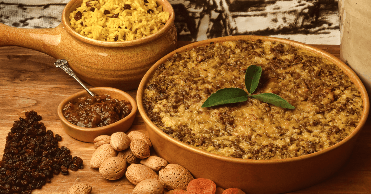 Traditional Cape Malay dishes 