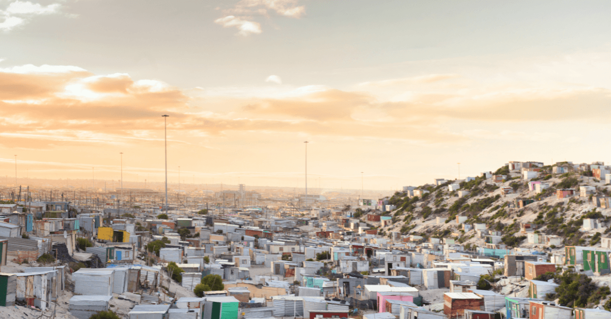 View overlooking the Khayelitsha area